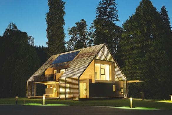 Casa eficientemente energetica