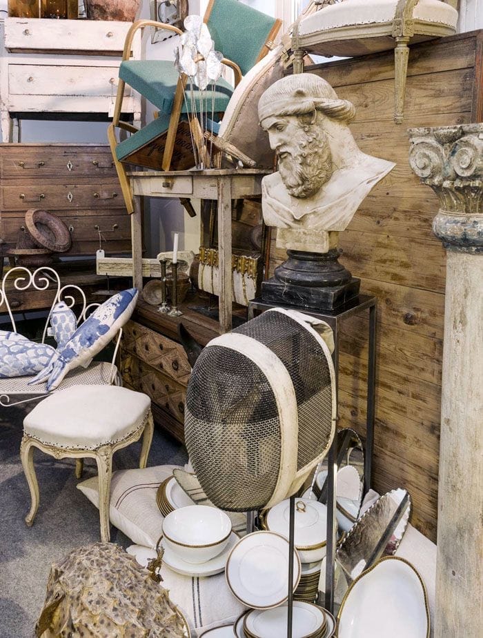 antigüedades exposición barrio salamanca