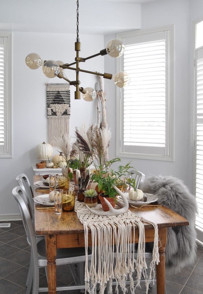 Decoración Boho: qué elementos caracterizan una mesa con estilo bohemio