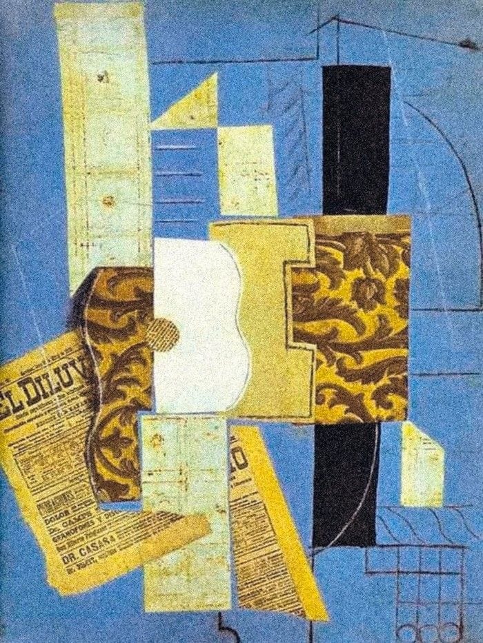 guitarra collage