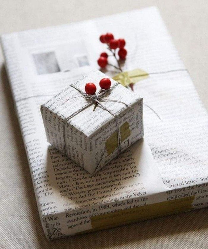 envoltorios de papel de periodico