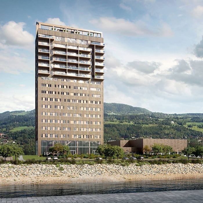 Brumunddal vivienda en rascacielos