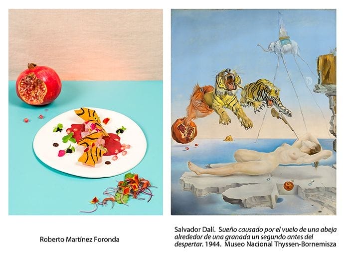 tigres de dali interpretación gastronomica