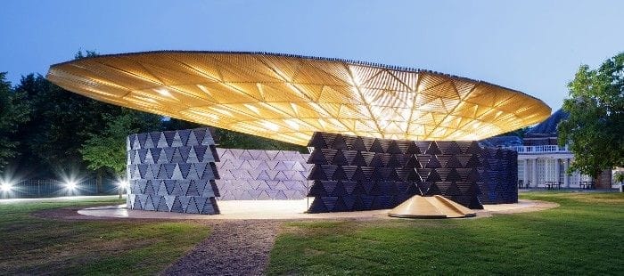 serpentine pavilion francis kere