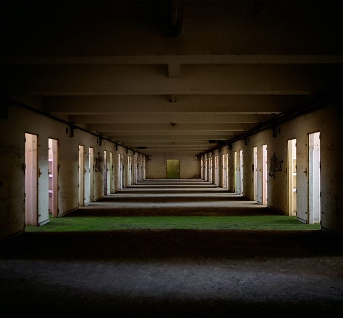 lugar abandonado foto artística