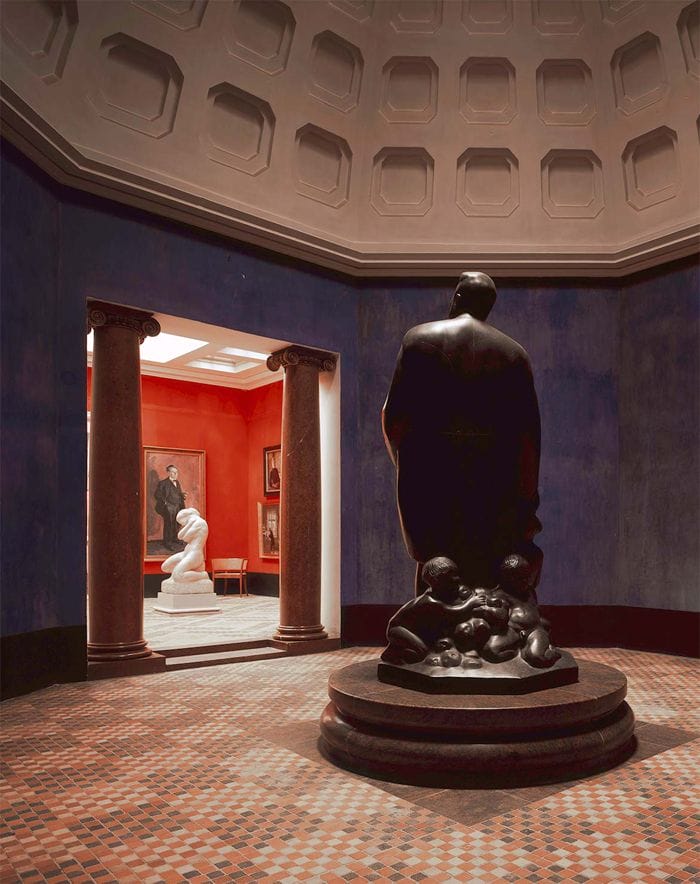 museo dinamarca estatua fundador