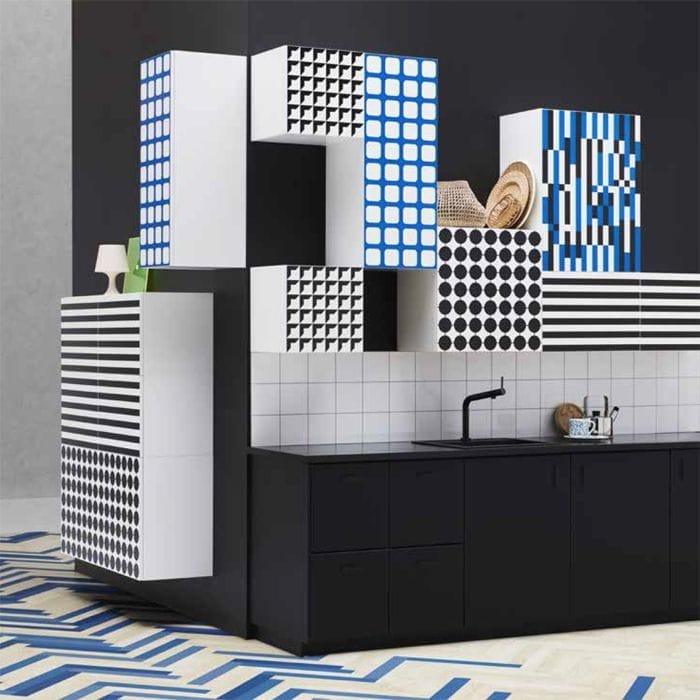 puertas armarios lineas geometria ikea