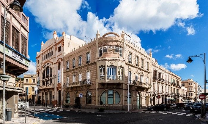 arquitectura modernista de melilla
