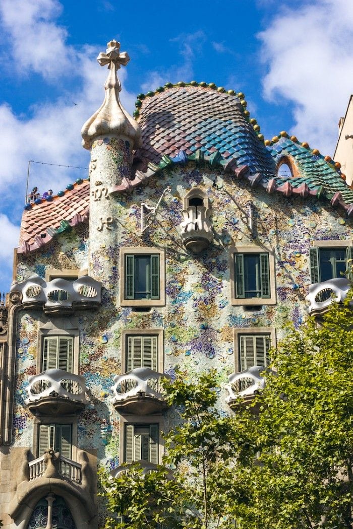 arquitectura modernista casa batllo