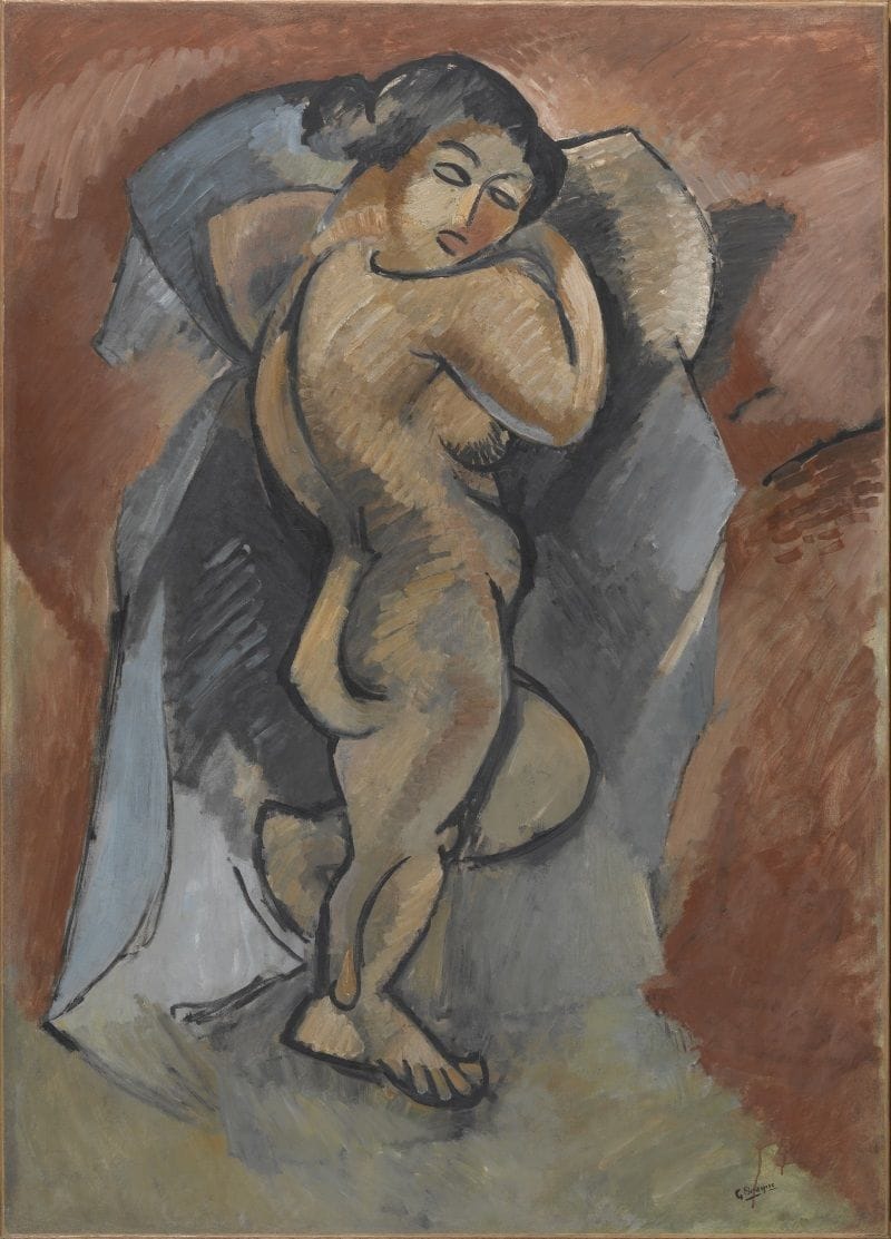 obra gran desnudo braque