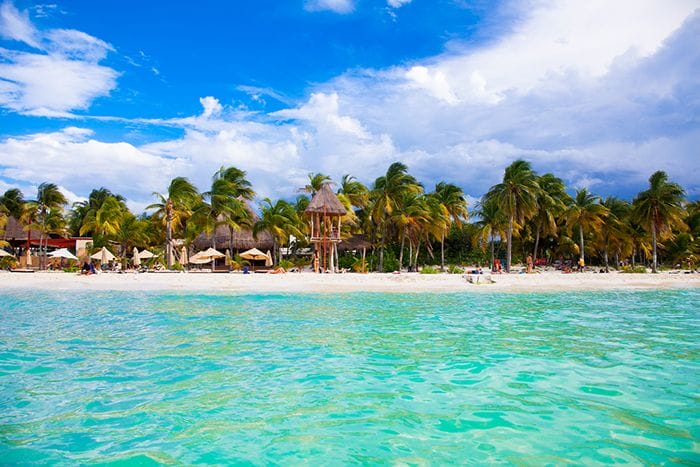 isla mujeres playa mexico