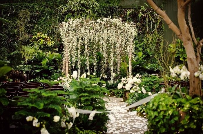 decoracion boda jardin de las delicias