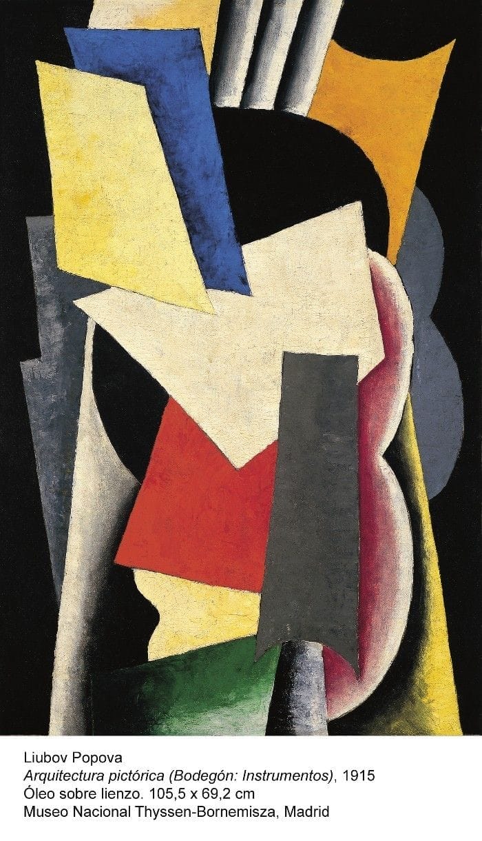 artista rusa vanguardia arte abstracto