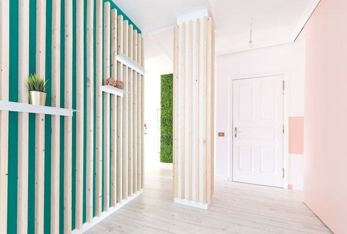 Diseño de una colorida casa minimalista en Tenerife