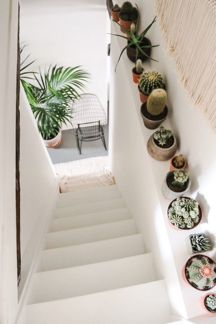 escalera plantas interior
