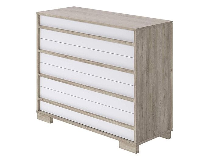 cajonera moderna frentes blanco