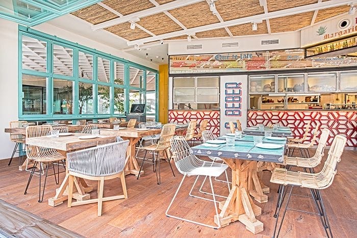 restaurante mexicano fibra vegetal acogedor