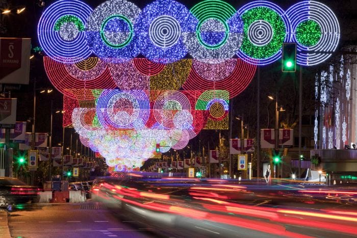 luces navidad calle
