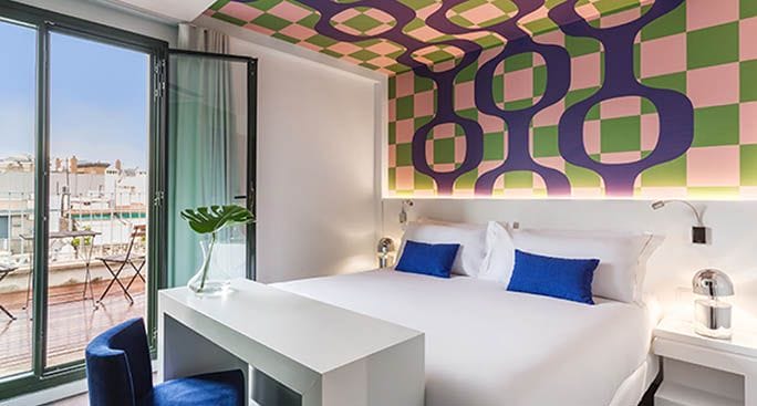 hoteles diseñados tomas alia roomate