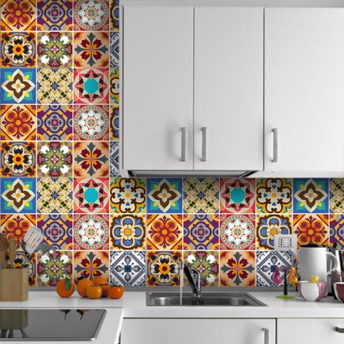 azulejos cocina llamativo original