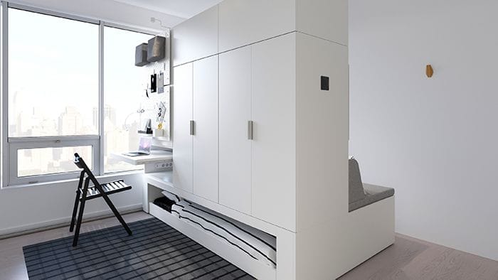 muebles roboticos casas pequeñas