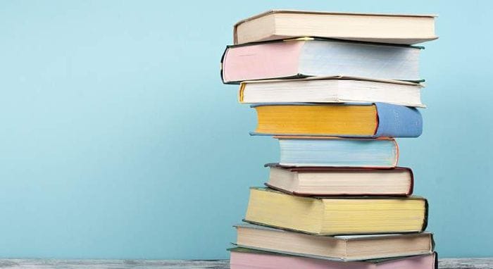 pila de libros liber