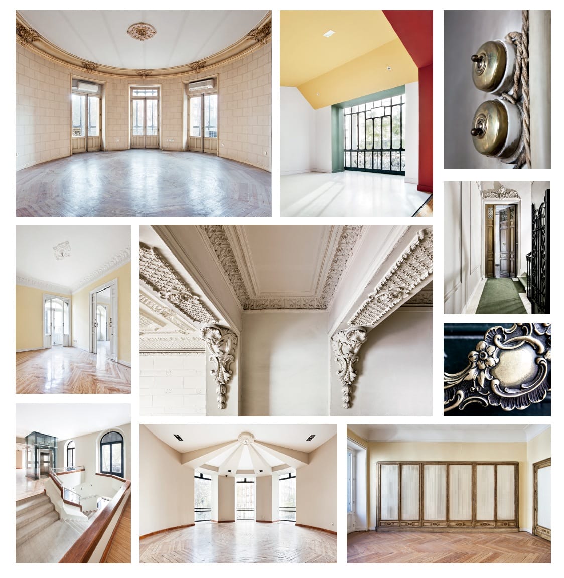 habitaciones edificio señorial madrid