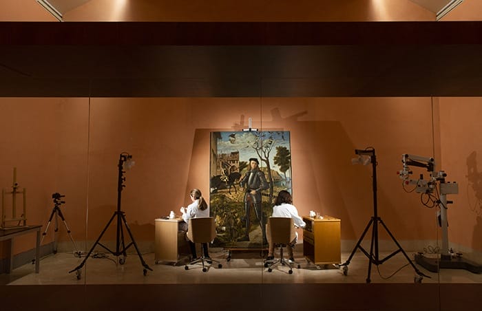 restauradoras pintura thyssen