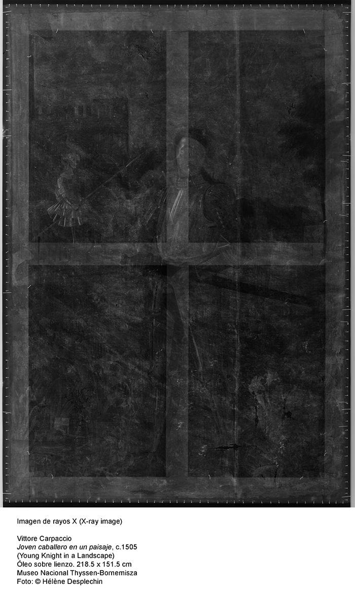 rayos x cuadro thyssen