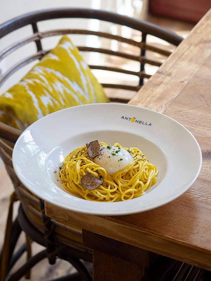 espagueti carbonara antonella madrid