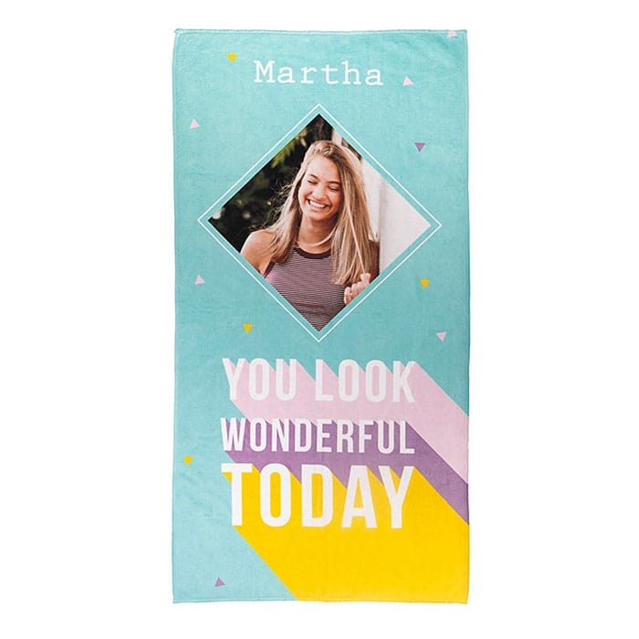 toalla playera diseño personalizado