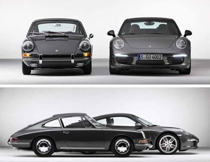 porche antiguo y nuevo comparativa