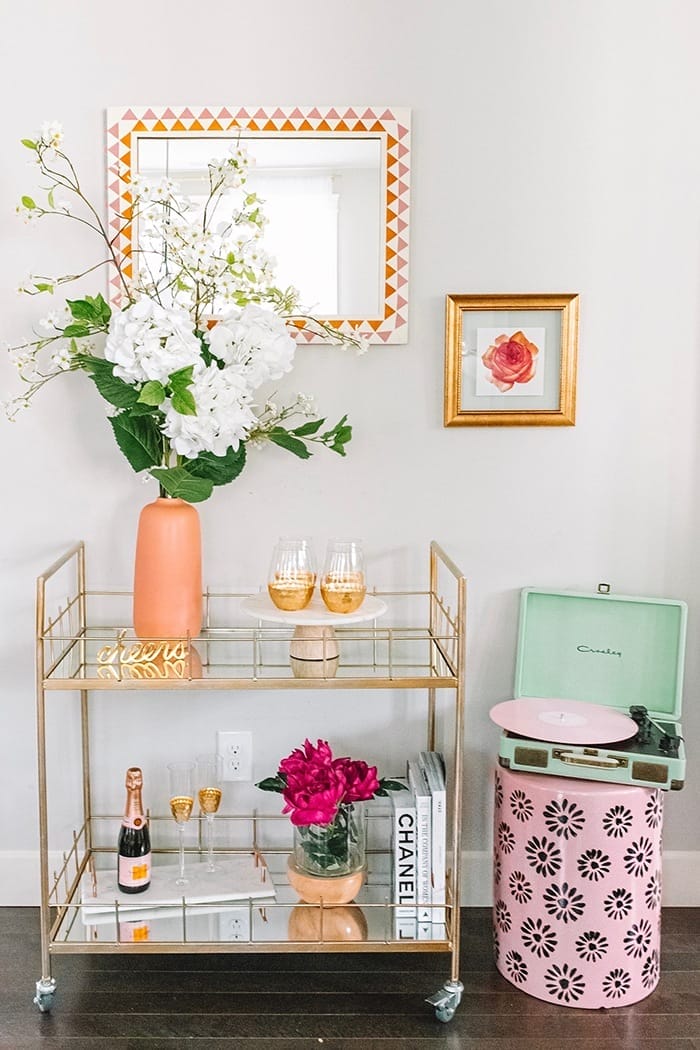 decoración de primavera hogar flores