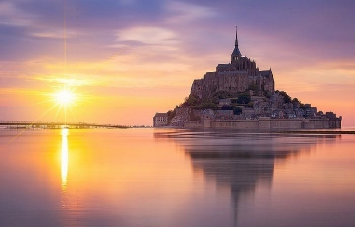 Mont-Saint-Michel mar