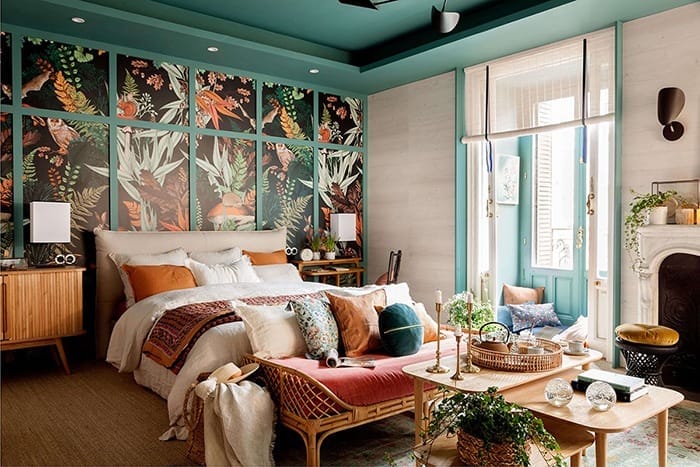 dormitorio maximalista monica garrido