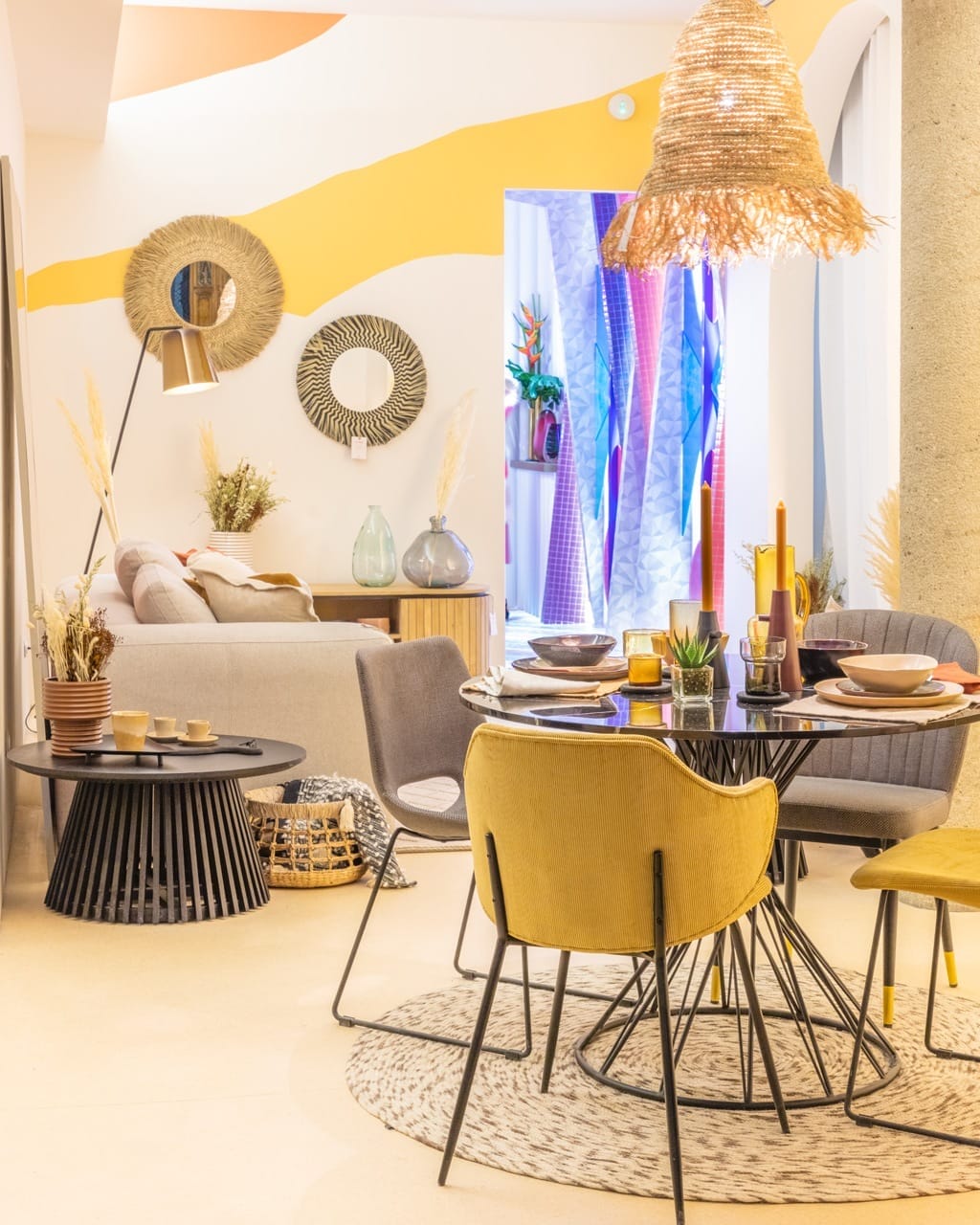 amarillo salon casa decor 2020