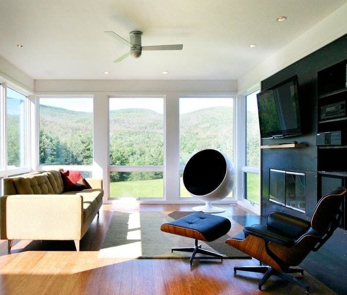 ventiladores de techo de diseño cirrus modern fan