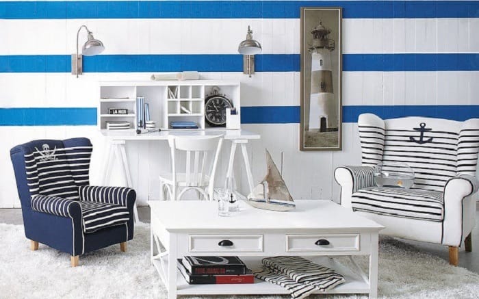 Decoracion navy