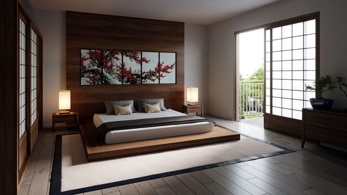 equilibrio dormitorio zen