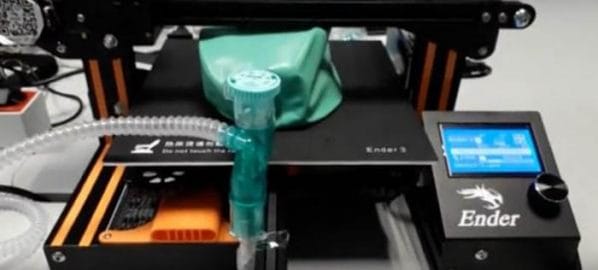 respirador prototipo impresora