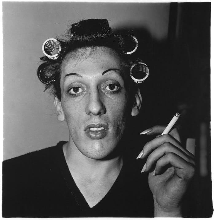 Diane Arbus retrato trans