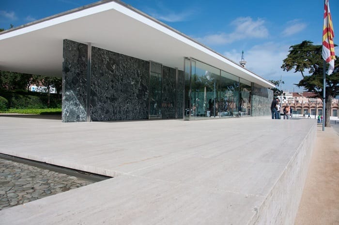 fundacio dedicado a Mies en BCN