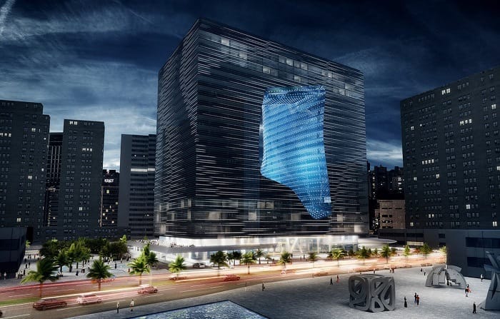 Opus edificio futurista