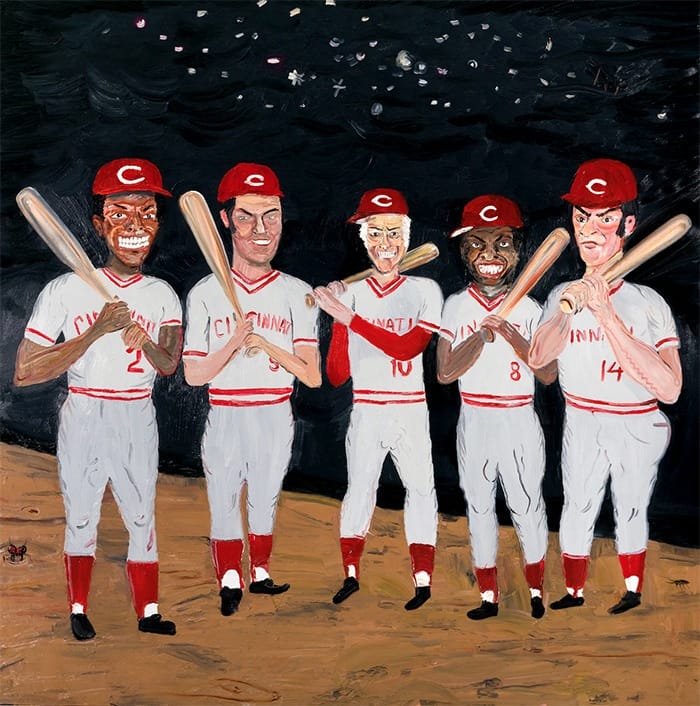 Big Red Machine pintura