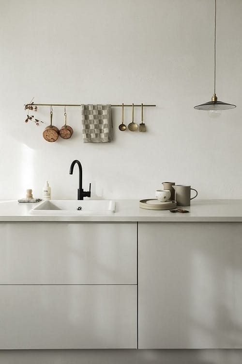 objetos a la vista en cocinas