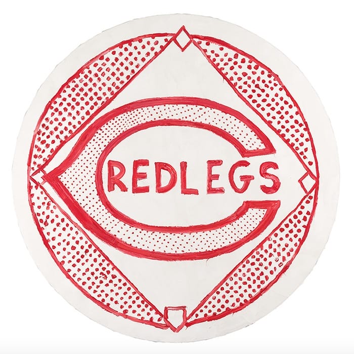 equipo beisball logo red legs