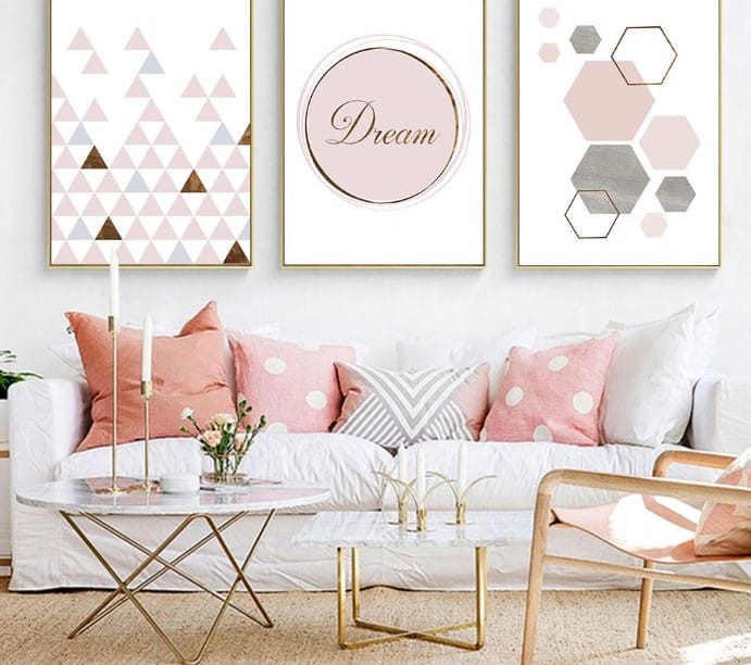 salón estilo nórdico