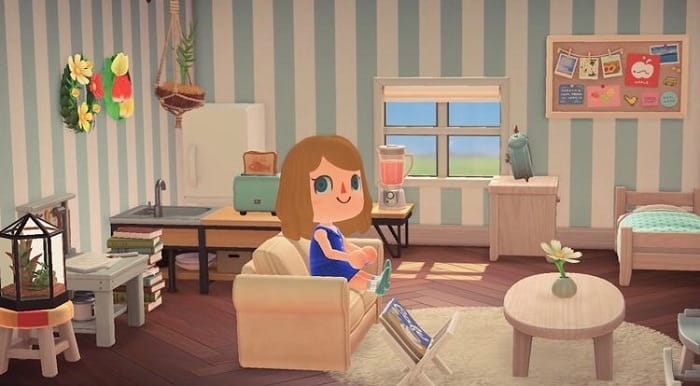 Ahora puedes contratar diseñadores para la decoración de interiores en Animal Crossing