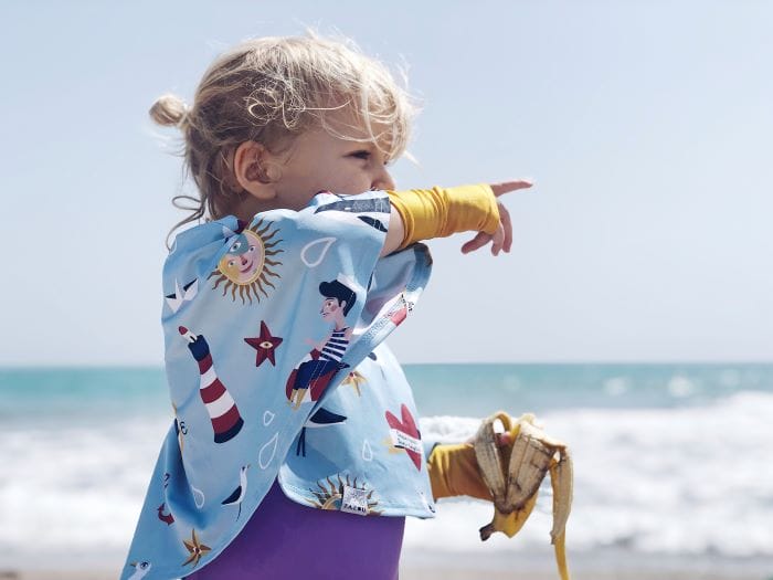 capa protección del sol de la playa