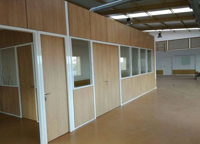 Mampara de oficina IT85